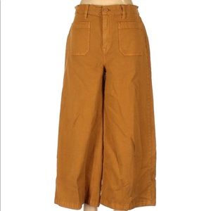 Point Sur Burnt Orange Wide Leg Pants